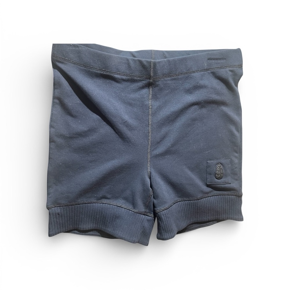 Free people movement Large Navy Blue Biker yoga Pilates Athletic Lounge Shorts